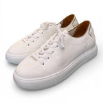 Sneaker pelle bianca taglio vivo Pawelks<BR/> <BR/> 