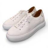 Sneaker pelle bianca taglio vivo Pawelks<BR/> <BR/> 