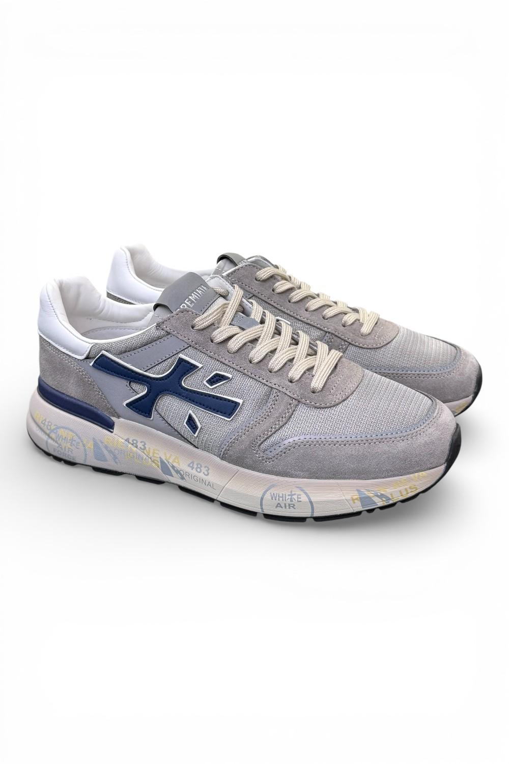 Sneaker uomo Mick 8001 Premiata grigio/blu 