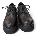 Scarpa francesina imperiale nera  Slash Cult 