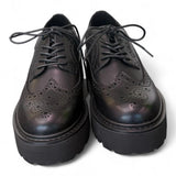 Scarpa francesina imperiale nera  Slash Cult 