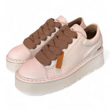 Scarpa allacciata donna Panchic P003 pelle avorio 