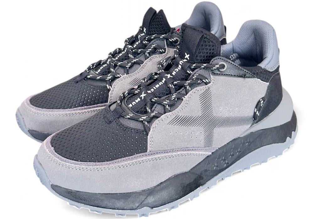 Sneaker uomo Doro grigio nero munich 