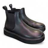 Stivaletto beatles pelle nera extralight Frau<BR/> 