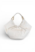 Borsa Smash medium chain pelle pearl Coccinelle