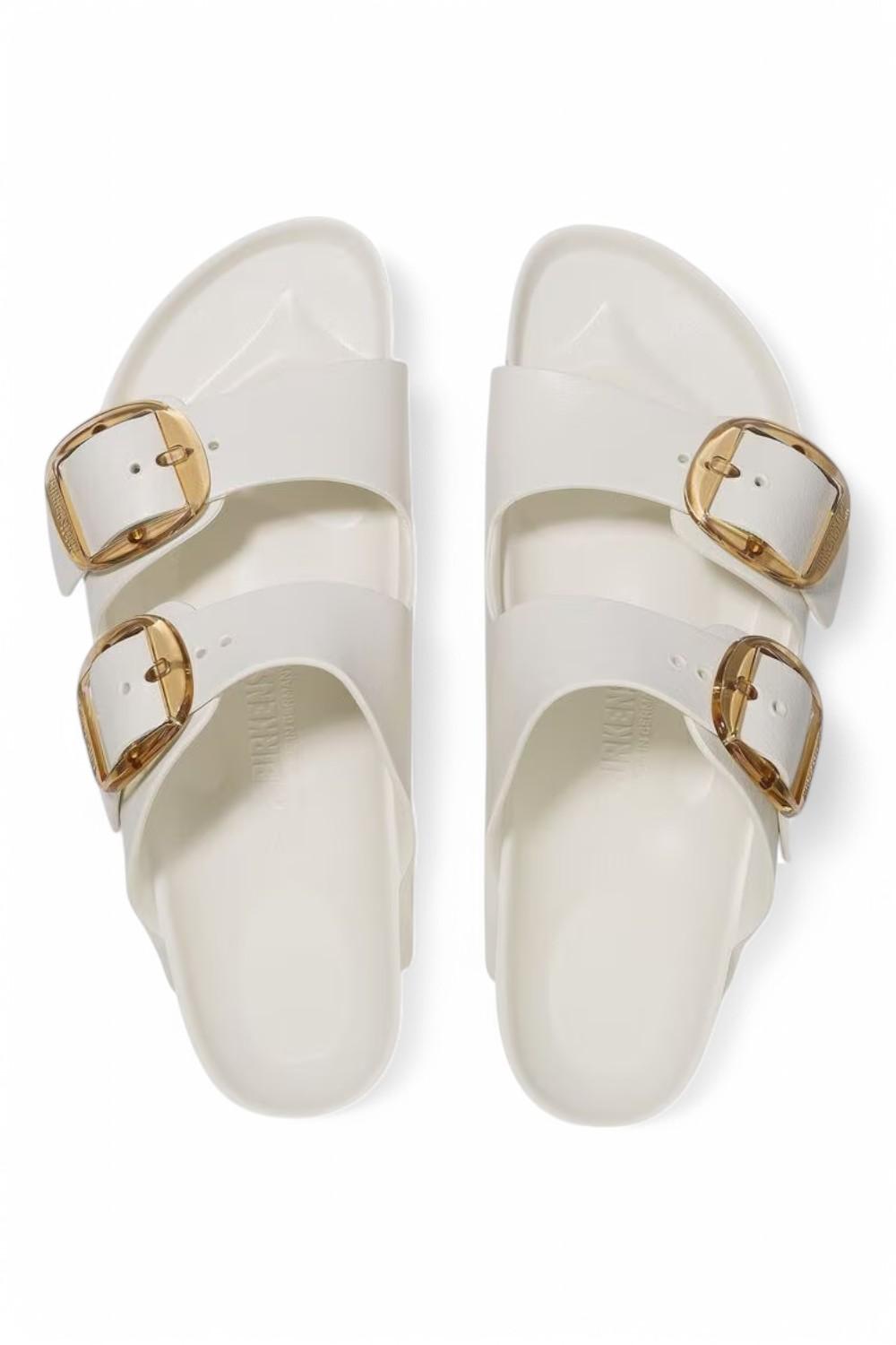 Ciabatta Arizona Eva Big Buckle Eggshell Birkenstock 1029651<BR/> 