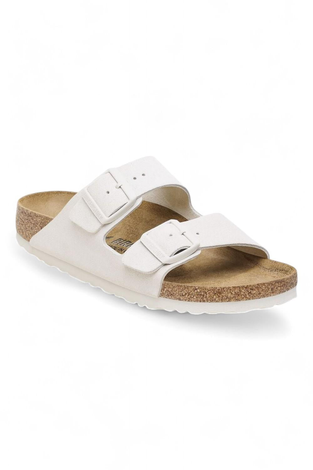 Ciabatta Birkenstock Arizona Suede Antique White 1024516 