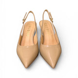 Slingback pelle nude T70 Chiconic 