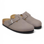 Boston TEX Birko-Flor Nubuck gray taupe<BR/> 