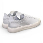 Sneaker uomo pelle bianca taglio vivo Stokton<BR/> 
