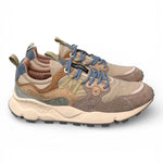 Sneaker uomo Yamano 3 1D53 grey beige Flower Mountain 
