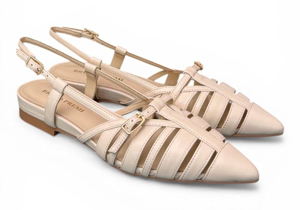 Slingback mignon latte Bruno Premi 