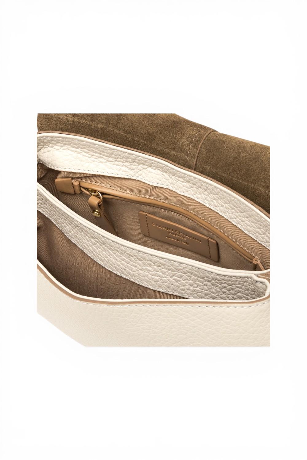 Borsa Helena Round sabbia Gianni Chiarini<BR/> 