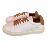Sneaker uomo Soho white mustard Alexander Smith<BR/> 
