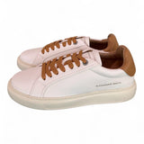Sneaker uomo Soho white mustard Alexander Smith<BR/> 