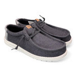 Sneaker uomo wally Juta grey black Hey Dude<BR/> 