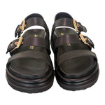 Sandalo platform nero Janet<BR/> <BR/> 