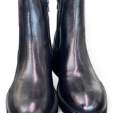 Beatles tacco pelle nera Dei Colli<BR/> 