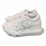 Sneaker donna Rucoline bianca argento 