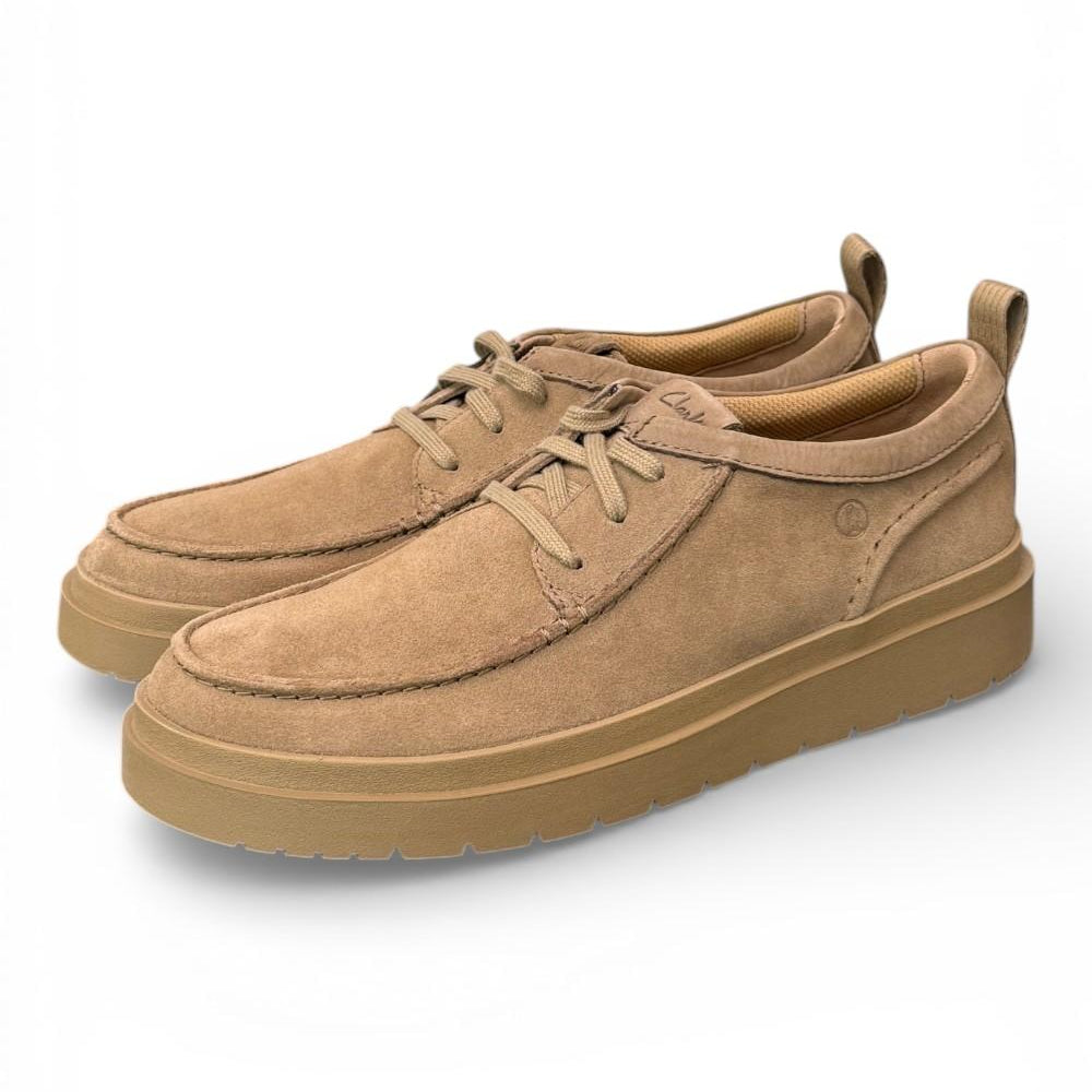 Scarpa uomo Polden Moc sabbia Clarks<BR/> 