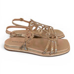 Sandalo cerchi strass oro Alma en Pena<BR/> 