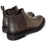 Stivaletto beatles pelle testa di moro Dino Draghi<BR/> 