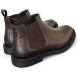 Stivaletto beatles pelle testa di moro Dino Draghi<BR/> 