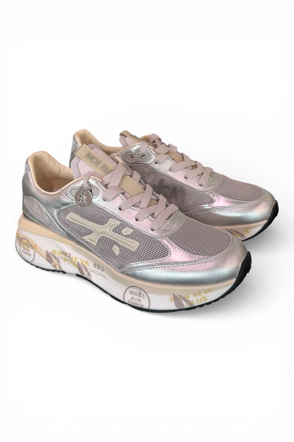 Sneaker donna Moerund 8080 Premiata argento 