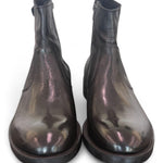 Stivaletto zip pelle nera Pawelks 