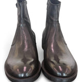Stivaletto zip pelle nera Pawelks 