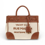Shopping Riviera Tote bag mini beige brown Rue Madam 