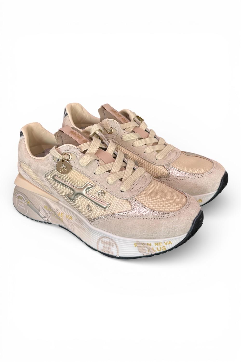 Sneaker donna Moerund 8080 Premiata cipria 
