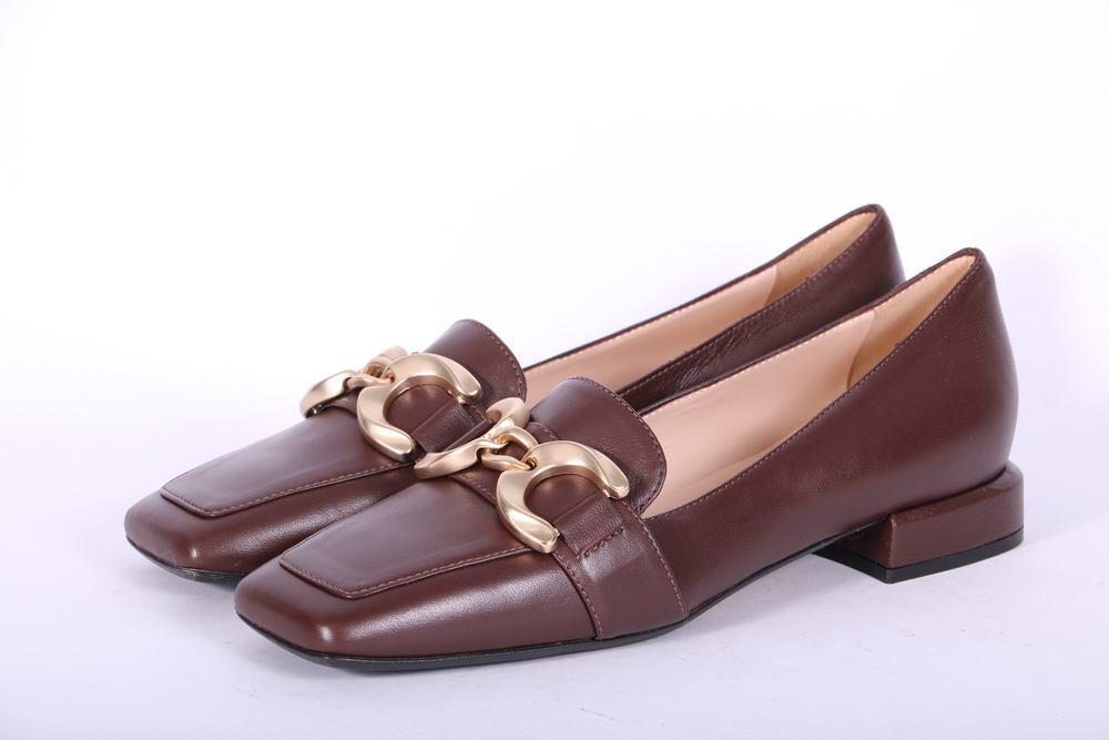 Mocassino accessorio testa di moro forma quadra Matteo Pitti<BR/> 