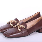 Mocassino accessorio testa di moro forma quadra Matteo Pitti<BR/> 
