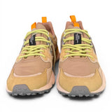 Sneaker uomo Yamano 3 1G15 beige yellow Flower Mountain 