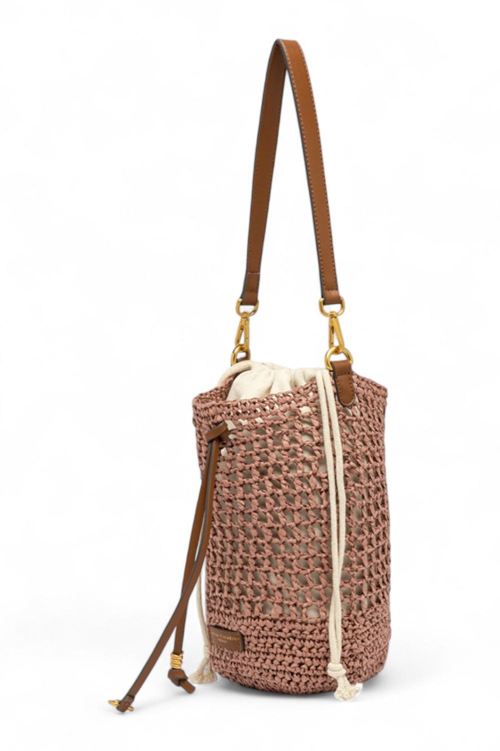 Borsa secchiello Nefeli Blush Gianni Chiarini<BR/> 