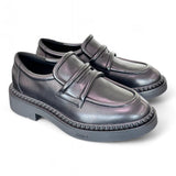 Mocassino Ash Miracle pelle nera<BR/> 