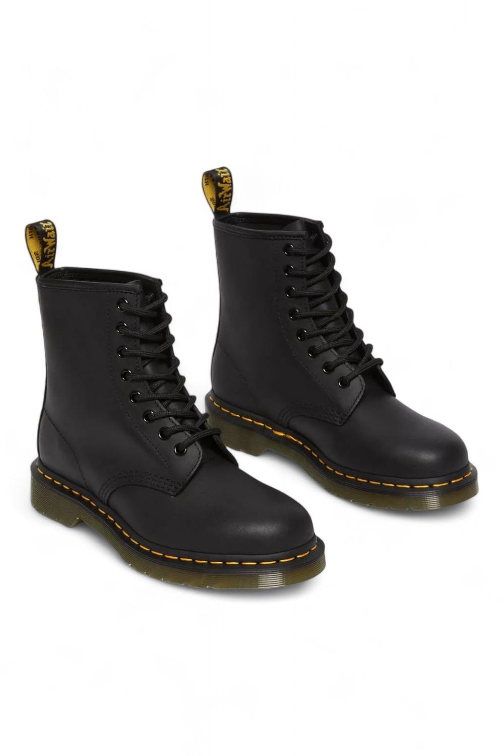 Anfibio uomo 1460 greasy nero Dr Martens 