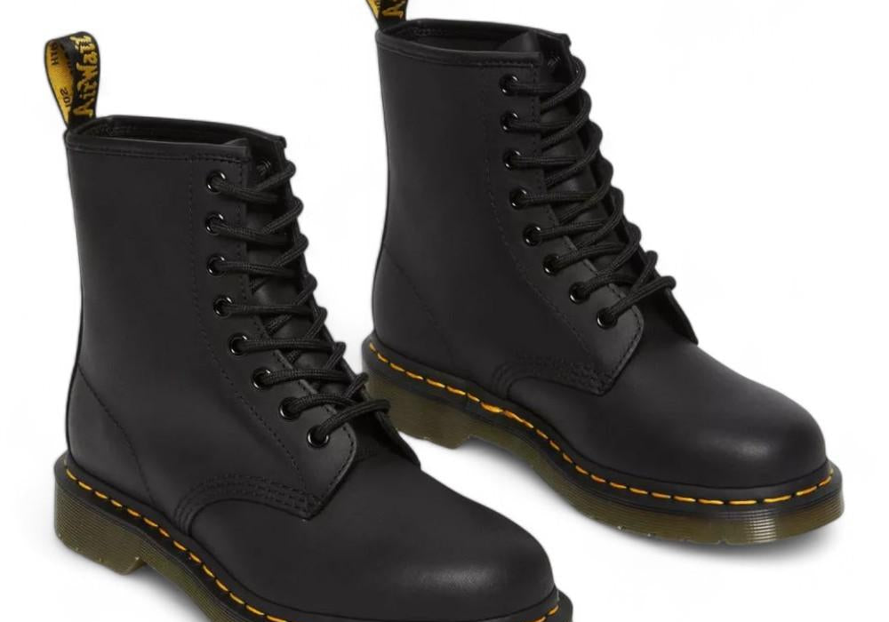 Anfibio uomo 1460 greasy nero Dr Martens 