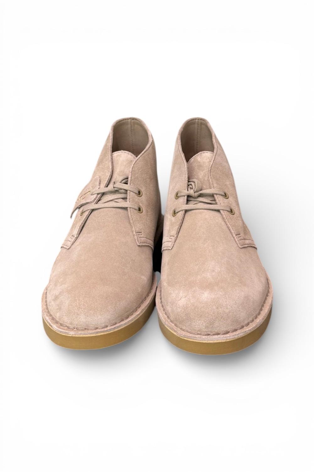 Scarpa uomo Desert Boot Evo beige Clarks<BR/> 