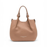 Borsa Dua piccola Clay Naturale Gianni Chiarini<BR/> 