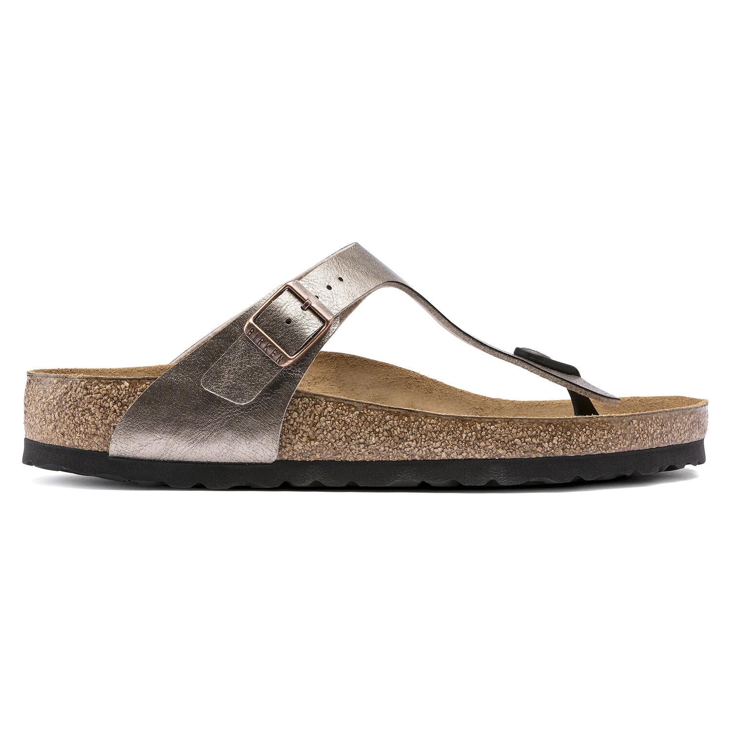 Ciabatta infradito Gizeh bronzo birko flor Birkenstock 