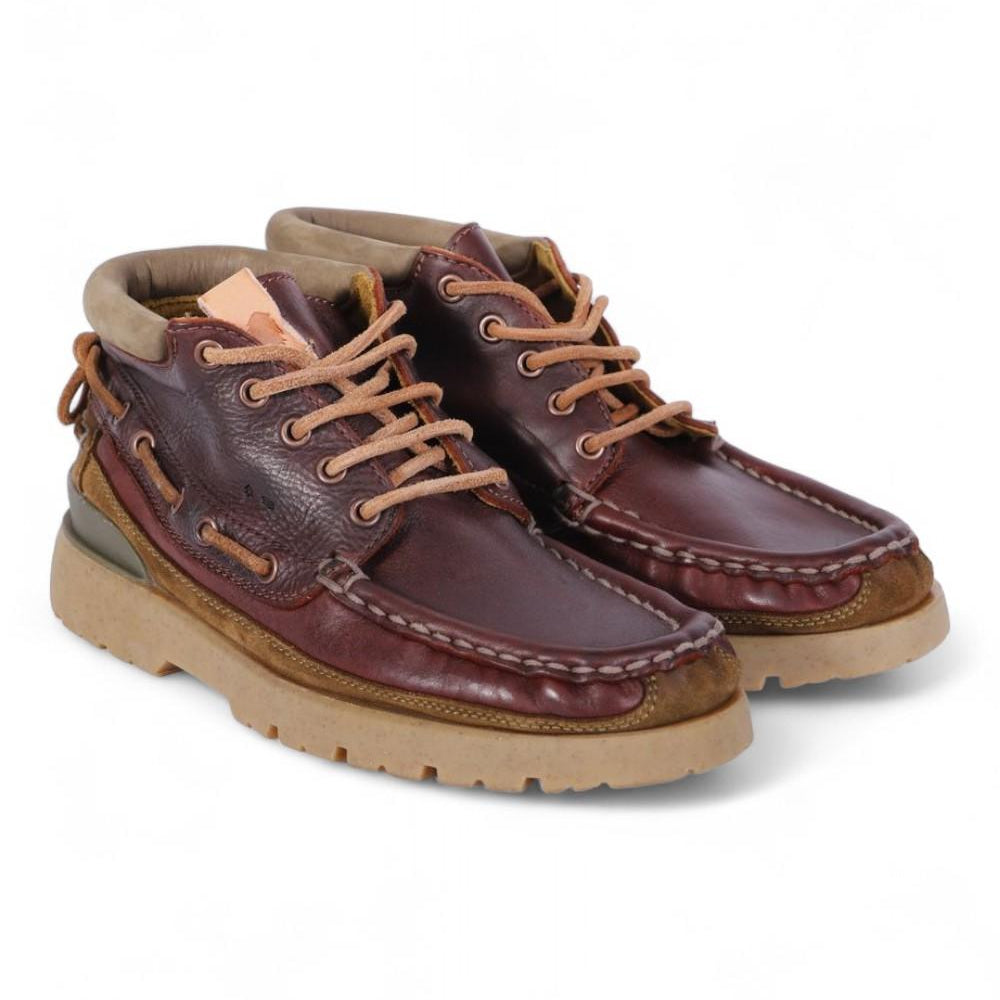 Polacco barca artigianale marrone Satorisan Earth Boot Premium 