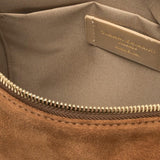 Pochette Nora suede caramello Gianni Chiarini<BR/> 