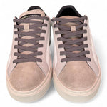 Sneaker uomo Crime London Blade Raw Shade pelle e suede bianco beige 