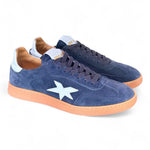 Sneaker uomo stella suede blu Meliné<BR/> 