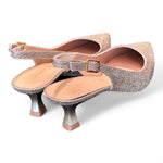 Slingback lux oro tacco 5 Unisa 