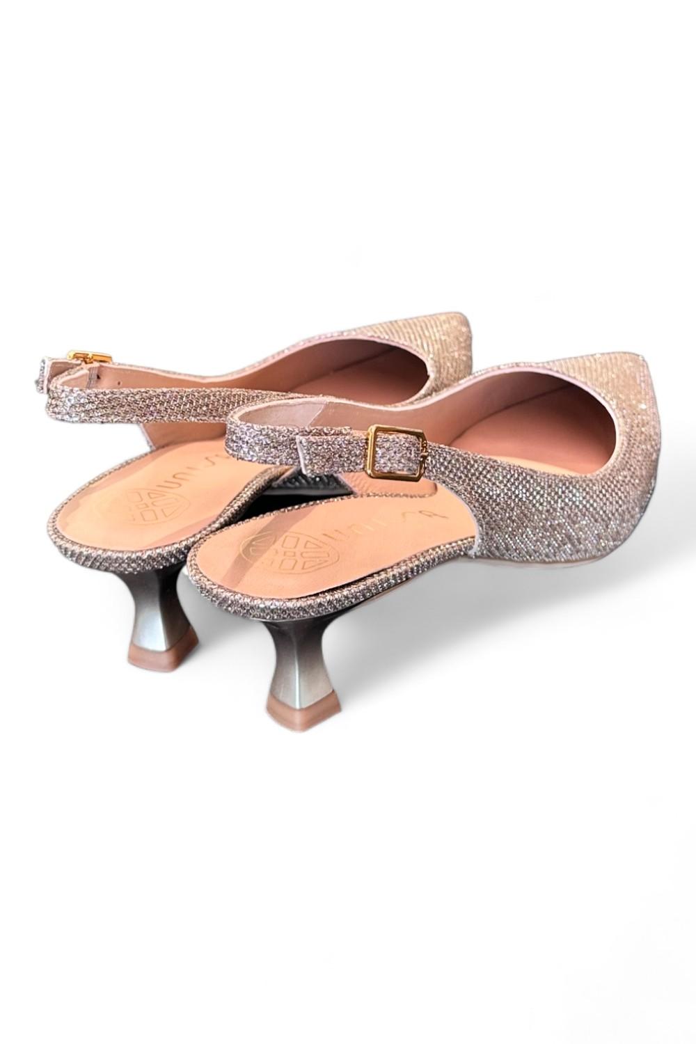 Slingback lux oro tacco 5 Unisa 