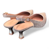 Slingback lux oro tacco 5 Unisa 