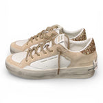 Sneaker De Luxe bianca beige Crime London sw. 